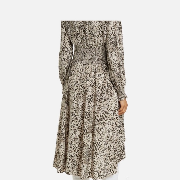 Patrizia Luca Milano high low tunic animal print blouse - Picture 3 of 10